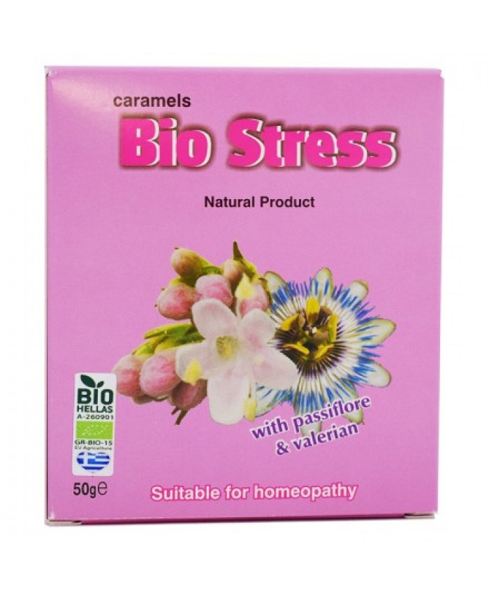 ΚΑΡΑΜΕΛΕΣ BIO-STRESS ΒΙΟ 50ΓΡ